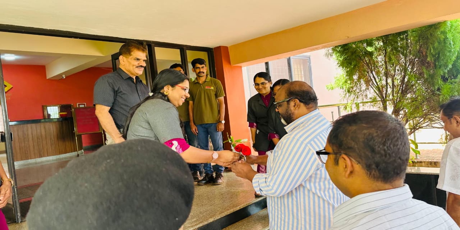 "The Hon'ble Transport Minister Sri.C P JOHN  visited IDTR KERALA"